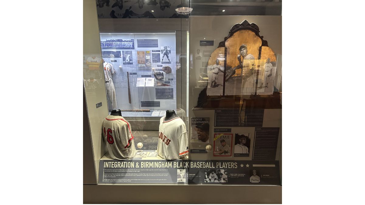 Integration and Birmingham Black Baseball Players exhibit