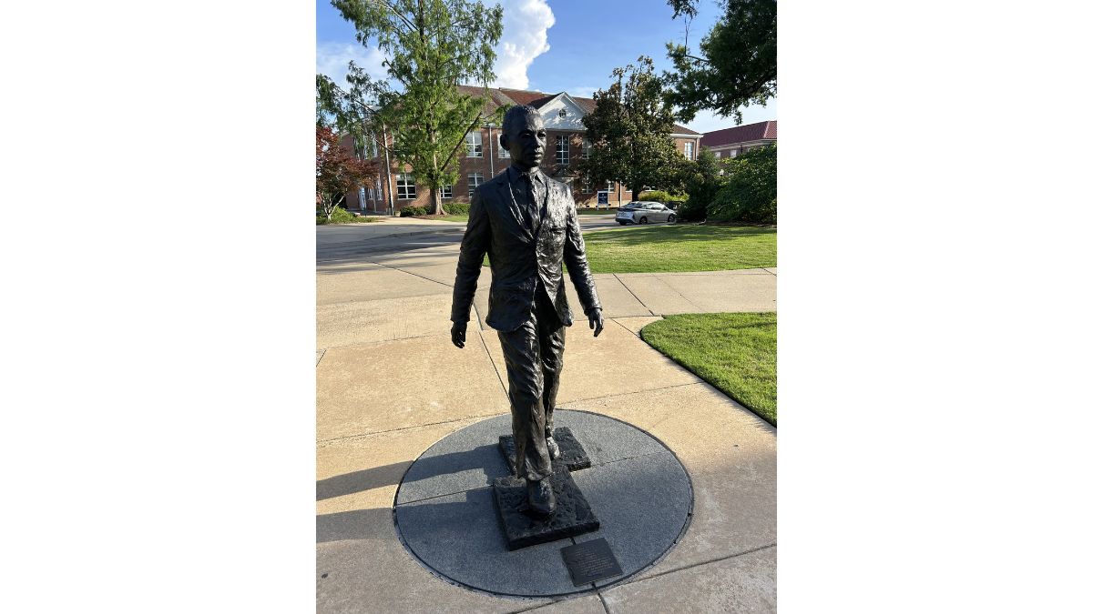 James Meredith statue at Ole Miss