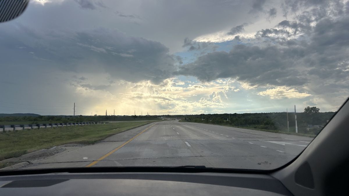 On the road to Topeka Kansas